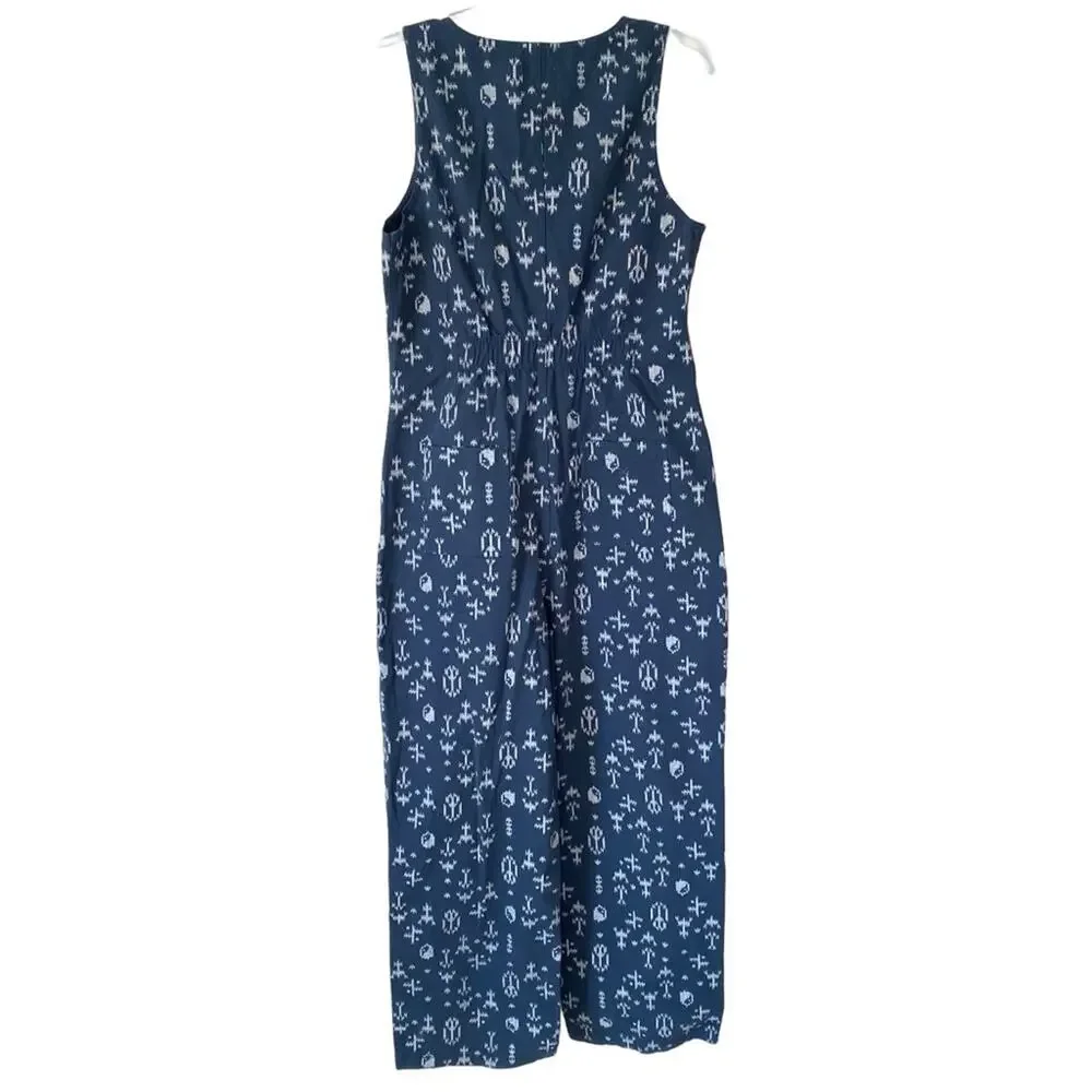 Roark Open Roads Open Mind Teal Dark Blue Jumpsuit size large